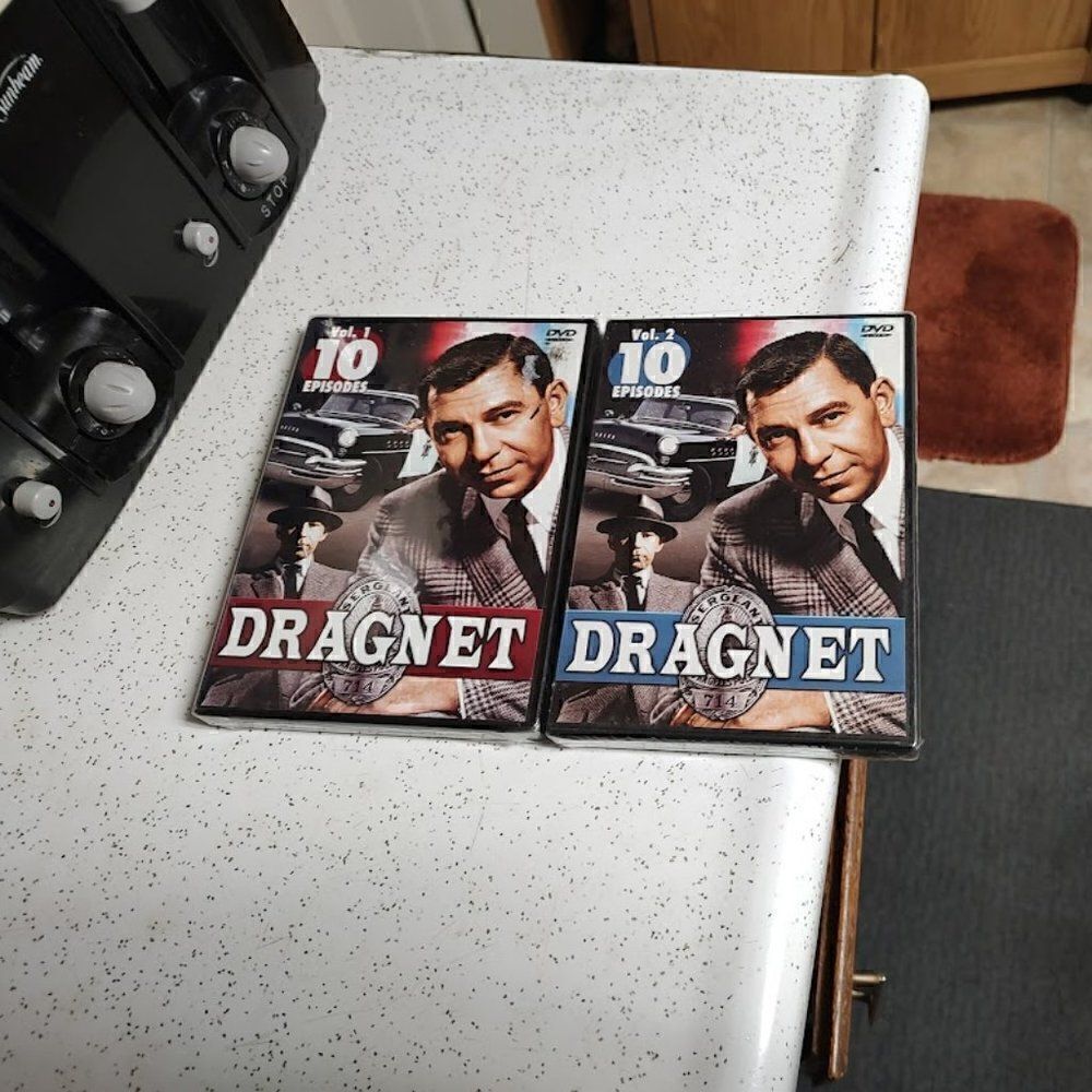 New And Sealed Dragnet Volume 1 And 2 DVD